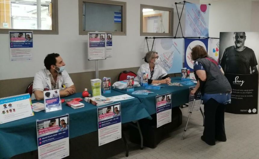 Journée drepanocytose stand 21 06 22