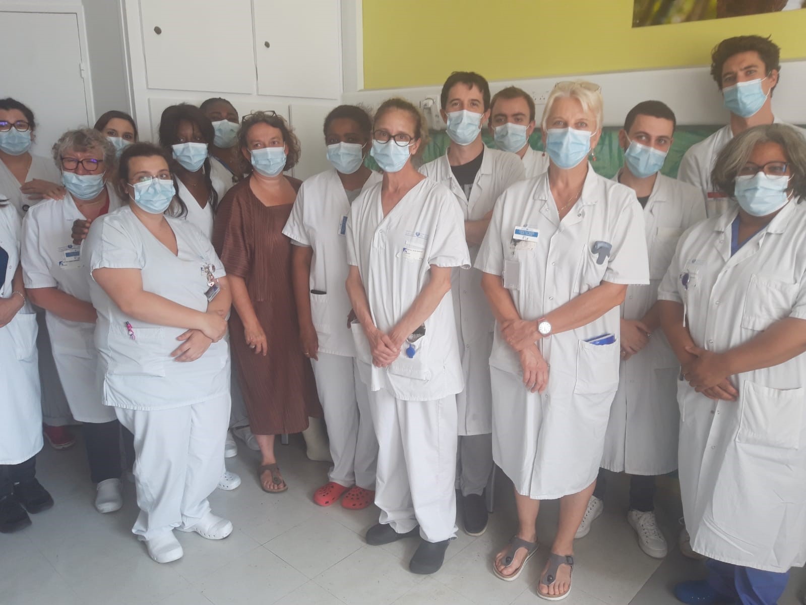 Photo équipe médecine interne 22 06 22